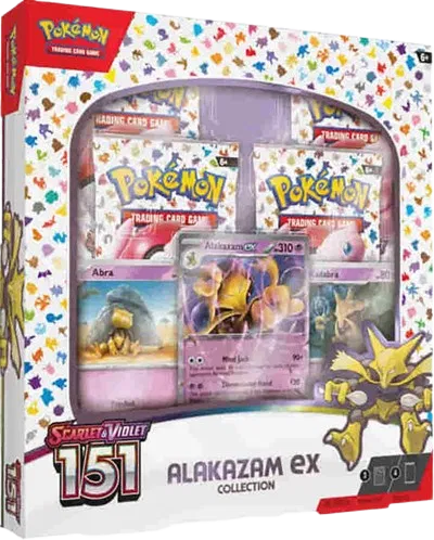 Pokémon — 151: Alakazam ex Collection — Anglais