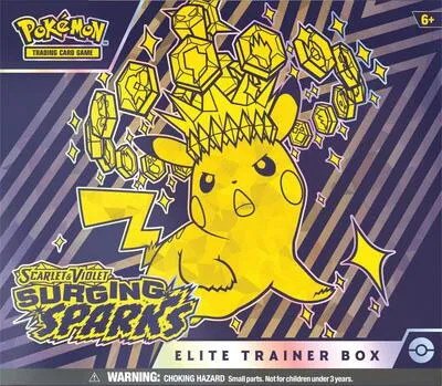 Pokémon — Surging Sparks Elite Trainer Box — Anglais