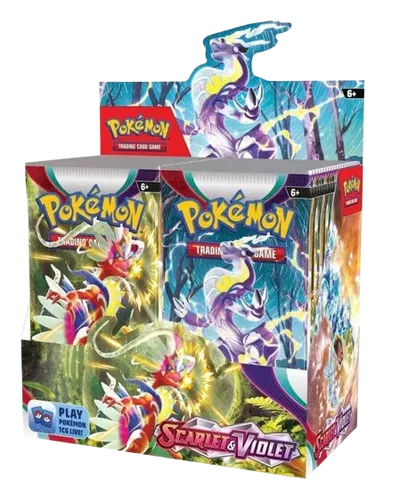 Scarlet & Violet Booster Box — édition anglaise
