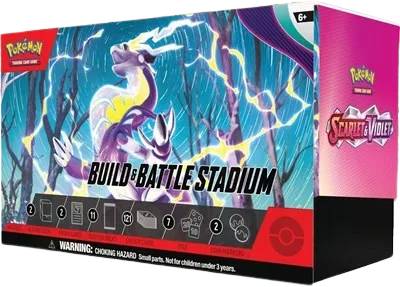 Scarlet & Violet Build & Battle Stadium — édition anglaise