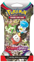 Scarlet & Violet Sleeved Booster Pack — édition anglaise