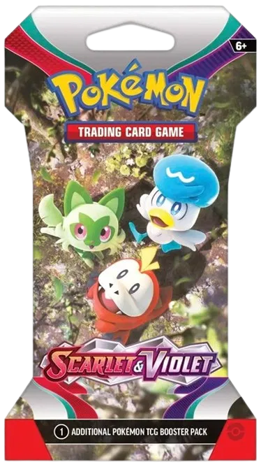 Pokémon — Scarlet & Violet Sleeved Booster Pack — Anglais
