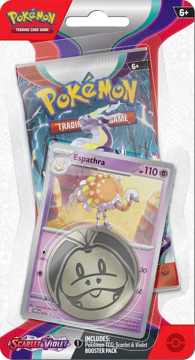 Pokémon — Scarlet & Violet Single Pack Blister [Espathra] — Anglais