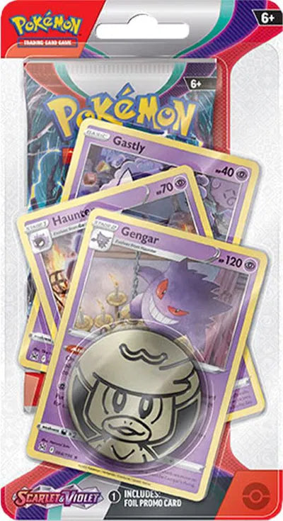 Pokémon — Scarlet & Violet Premium Checklane Blister [Gengar] — Anglais