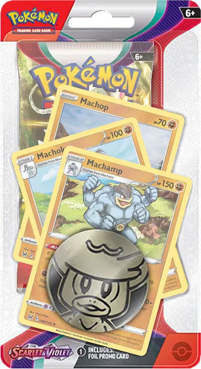 Pokémon — Scarlet & Violet Premium Checklane Blister [Machamp] — Anglais
