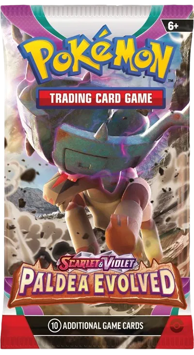 Paldea Evolved Booster Pack — édition anglaise