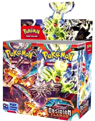 Obsidian Flames Booster Box — édition anglaise