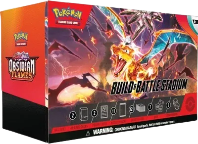 Pokémon — Obsidian Flames Build & Battle Stadium — Anglais