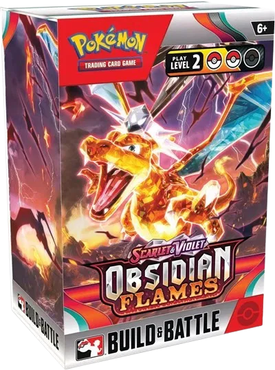 Pokémon — Obsidian Flames Build & Battle Box — Anglais