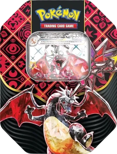 Paldean Fates International Tin [Charizard ex] — édition anglaise