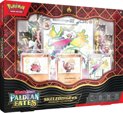 Pokémon — Paldean Fates Premium Collection [Skeledirge ex] — Anglais