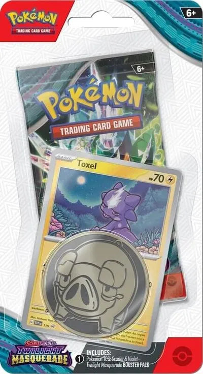 Pokémon — Twilight Masquerade Single Pack Blister [Toxel] — Anglais