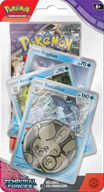 Pokémon — Temporal Forces Premium Checklane Blister [Baxcalibur] — Anglais