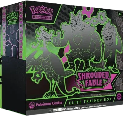 Shrouded Fable Pokemon Center Elite Trainer Box (Exclusive) — édition anglaise