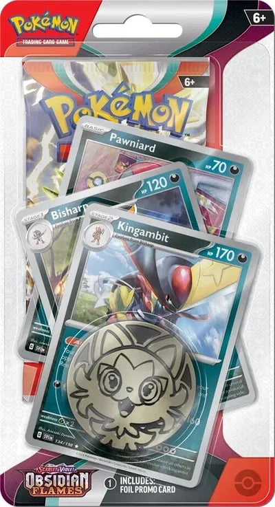Obsidian Flames Single Blister Pack [Kingambit] — édition anglaise