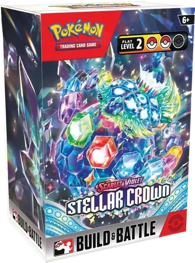 Pokémon — Stellar Crown Build and Battle Box — Anglais