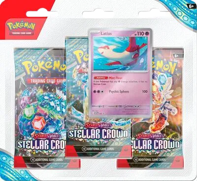 Stellar Crown 3 Pack Blisters [Latias] — édition anglaise