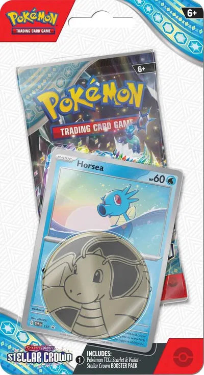 Pokémon — Stellar Crown Single Pack Blister [Horsea] — Anglais