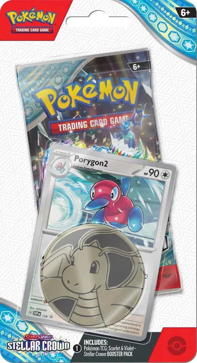 Pokémon — Stellar Crown Single Pack Blister [Porygon2] — Anglais