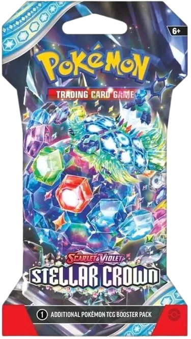 Stellar Crown Sleeved Booster Pack — édition anglaise