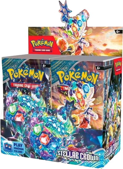 Pokémon — Stellar Crown Booster Box — Anglais