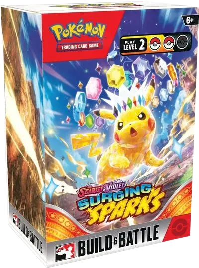 Surging Sparks Build and Battle Box — édition anglaise