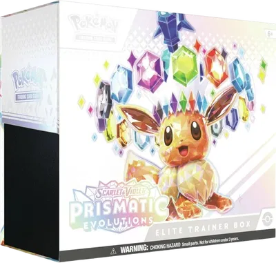 Pokémon — Prismatic Evolutions Elite Trainer Box — Anglais