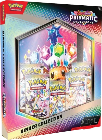 Prismatic Evolutions Binder Collection — édition anglaise