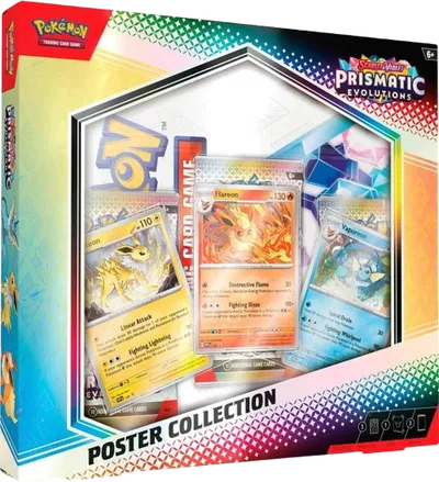 Prismatic Evolutions Poster Collection — édition anglaise
