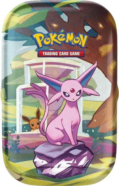 Prismatic Evolutions Mini Tin [Espeon] — édition anglaise