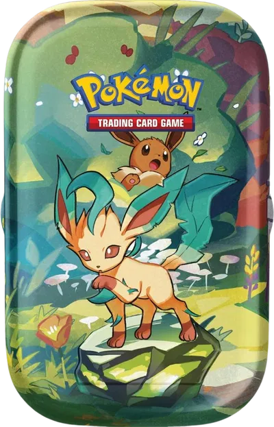 Pokémon — Prismatic Evolutions Mini Tin [Leafeon] — Anglais