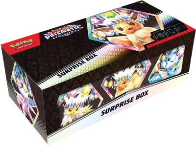 Pokémon — Prismatic Evolutions Surprise Box — Anglais