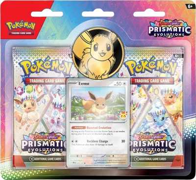 Pokémon — Prismatic Evolutions 2Blister [Eevee] — Anglais