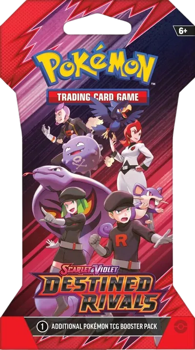 Pokémon — Destined Rivals Sleeved Booster Pack — Anglais