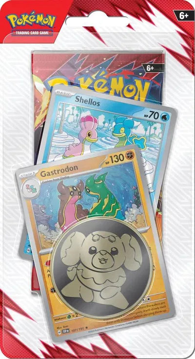 Pokémon — Destined Rivals Premium Checklane Blister [Gastrodon] — Anglais