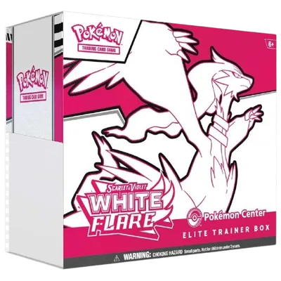 Pokémon — White Flare Pokemon Center Elite Trainer Box (Exclusive) — Anglais