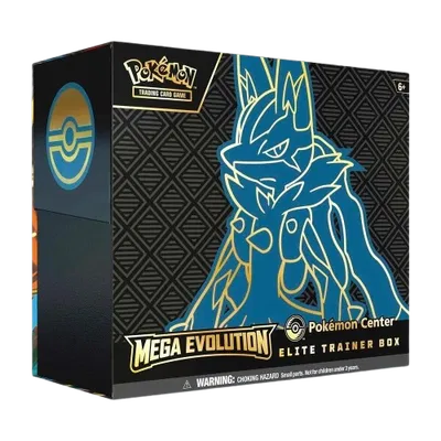 Pokémon — Mega Evolution Pokemon Center Elite Trainer Box (Exclusive) [Mega Lucario] — Anglais
