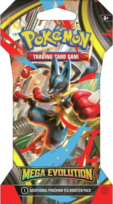 Pokémon — Mega Evolution Sleeved Booster Pack — Anglais