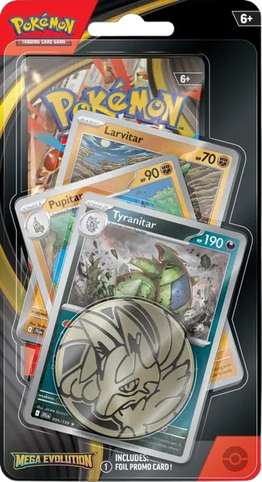 Pokémon — Mega Evolution Premium Checklane Blister [Tyranitar] — Anglais