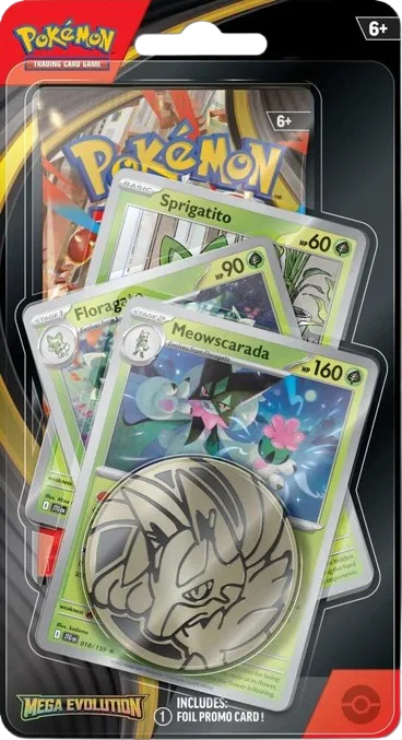 Pokémon — Mega Evolution Premium Checklane Blister [Meowscarada] — Anglais