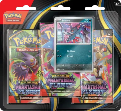 Phantasmal Flames 3 Pack Blister [Sneasel] — édition anglaise