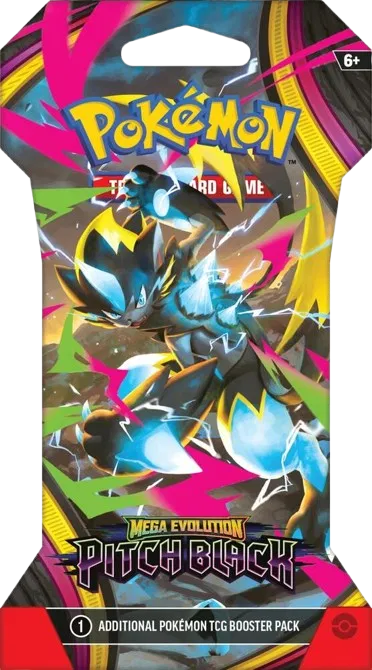 Pitch Black Sleeved Booster Pack — édition anglaise