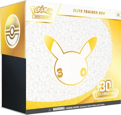 Pokémon — 30th Celebration Elite Trainer Box — Anglais