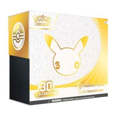 30th Celebration Pokemon Center Elite Trainer Box — édition anglaise