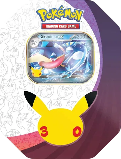 30th Celebration Tin [Greninja ex] — édition anglaise