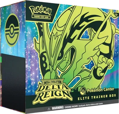 Delta Reign Pokemon Center Elite Trainer Box (Exclusive) — édition anglaise
