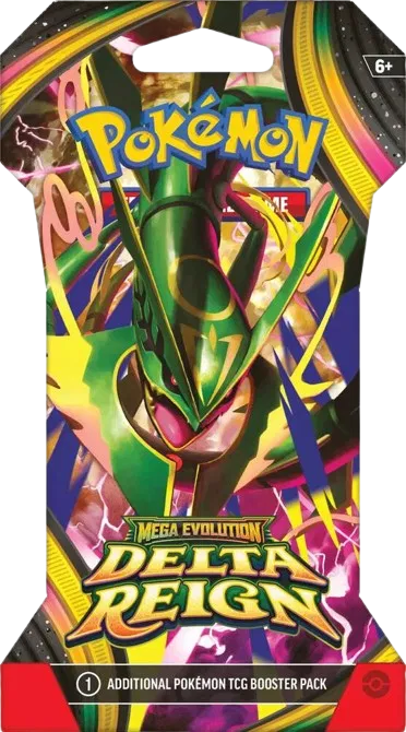 Delta Reign Sleeved Booster Pack — édition anglaise