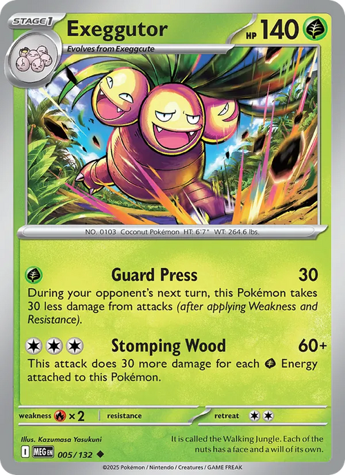 Exeggutor — 005/132 — Mega Evolution
