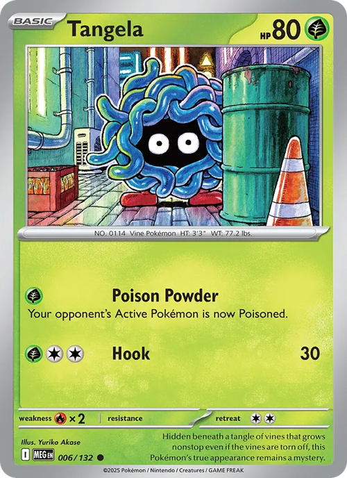 Tangela — 006/132 — Mega Evolution