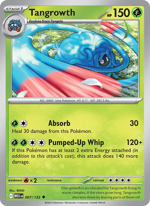 Tangrowth — 007/132 — Mega Evolution